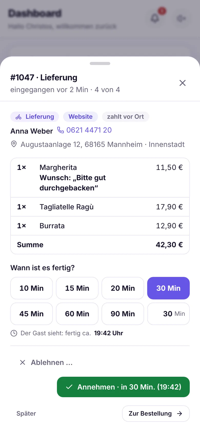 Bildschirmfoto: Early Access bei Google Play – Annehmen, wo ihr gerade steht